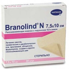 BRANOLIND N / Бранолинд Н - Повязки с перуанским бальзамом (стерильные)