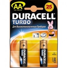 Элемент питания (батарейка) Duracell LR6-2BL Turbo AA 2шт.